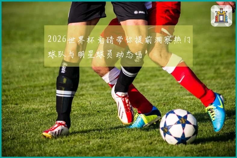 2026世界杯竞猜带你提前洞察热门球队与明星球员动态吗